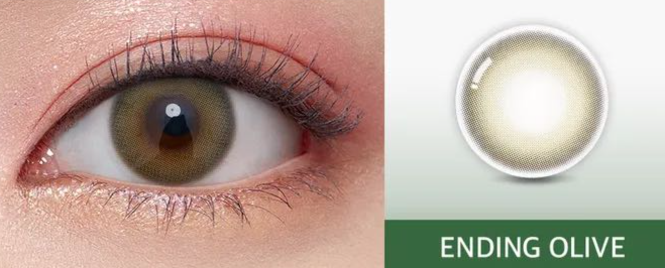 OLENS ENDING - BROWN 日拋隱形眼鏡 / 20片