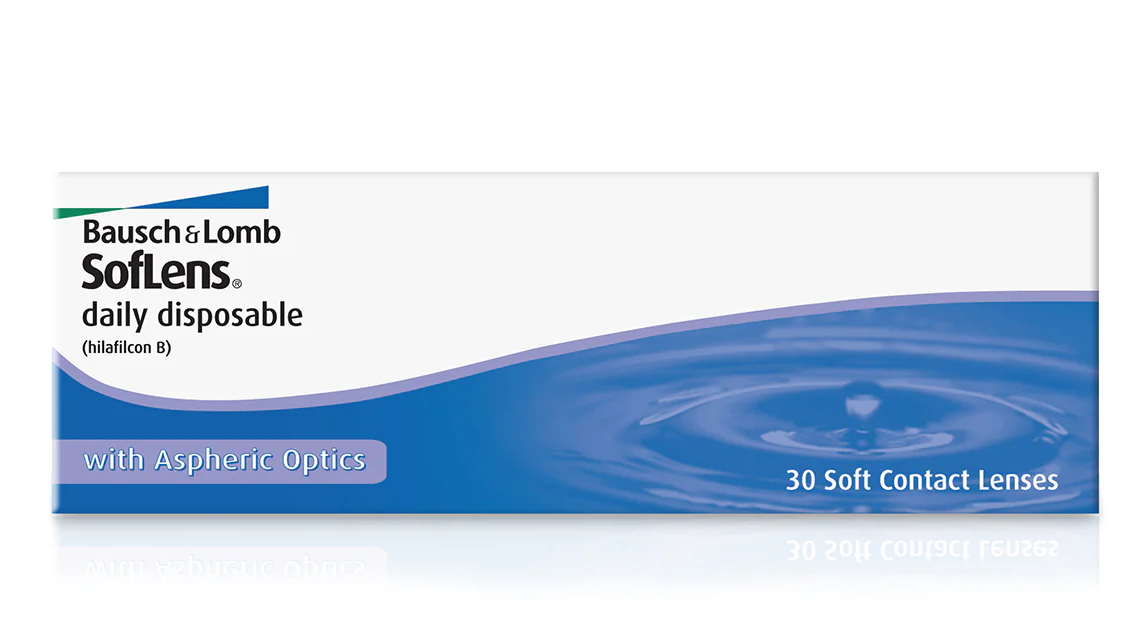 B&L Bausch & Lomb SOFLENS Daily Disposable Contact Lenses