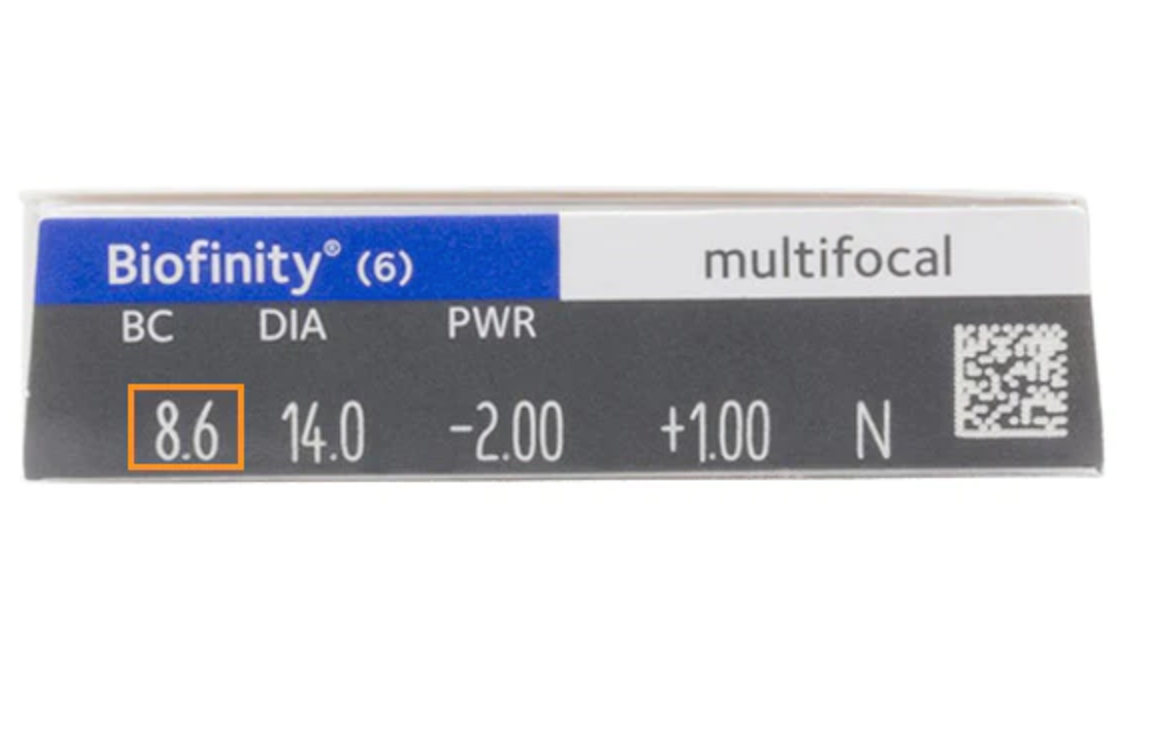 CooperVision BIOFINITY MULTIFOCAL 月拋漸進多焦點矽水凝膠老花隱形眼鏡