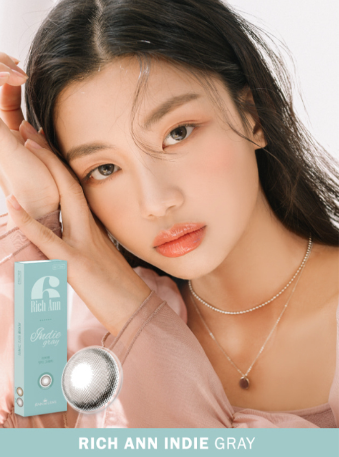 ANN365 - RICH ANN - INDIE GRAY 每日即棄隱形眼鏡 / 6片