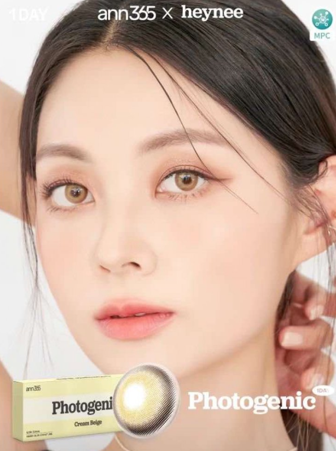 ANN365LENS PHOTOGENIC - CREAM BEIGE 每日即棄隱形眼鏡 / 10片