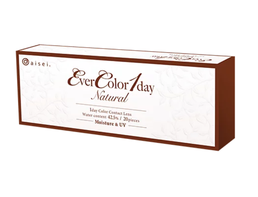 Ever Color 1 Day Natural 有色每日即棄隱形眼鏡|每盒20片