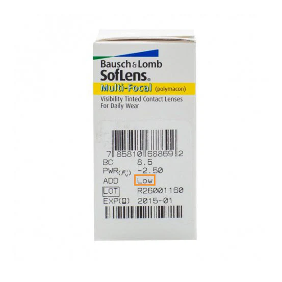 博士倫 SofLens Multifocal (漸進) 兩星期即棄隱形眼鏡