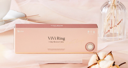 OLENS VIVI RING-PINK daily disposable/10 tablets