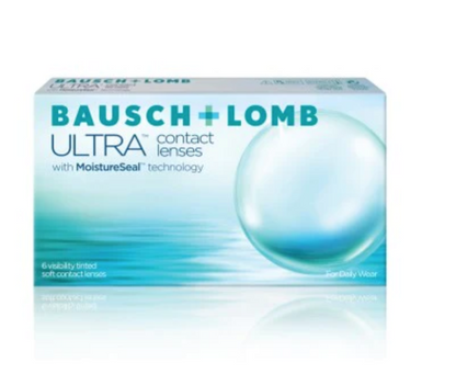 B&amp;L Bausch &amp; Lomb ULTRA with MoistureSeal Technology monthly disposable contact lenses