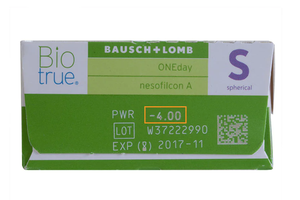 B&amp;L Bausch &amp; Lomb BIOTRUE 1Day disposable contact lenses