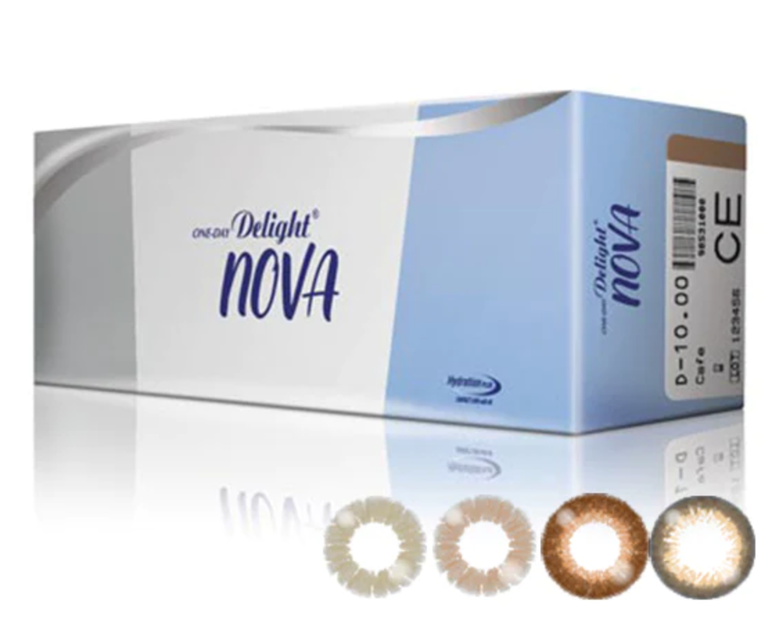 DELIGHT Nova 1 Day disposable color contact lenses 