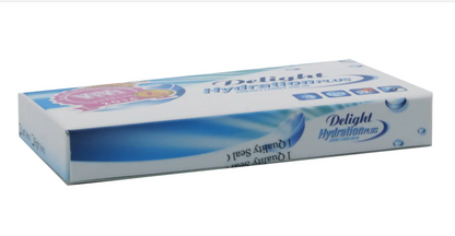 DELIGHT Hydration Plus monthly disposable contact lenses