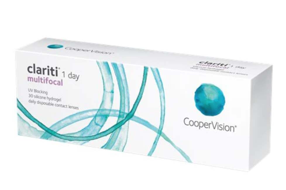 CooperVision Clariti 1Day Multifocal Daily Disposable Progressive Multifocal Presbyopia Contact Lenses