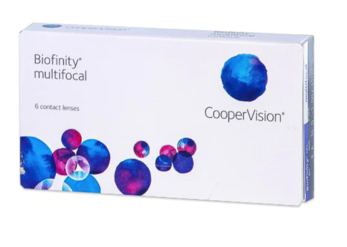 CooperVision BIOFINITY MULTIFOCAL 月拋漸進多焦點矽水凝膠老花隱形眼鏡