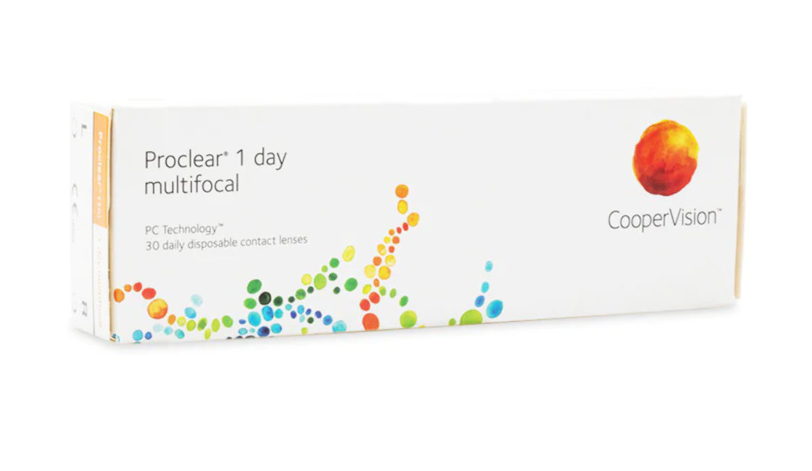 CooperVision Proclear 1 Day Multifocal (漸進) 每日即棄隱形眼鏡