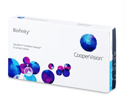 CooperVision BIOFINITY monthly disposable silicone hydrogel contact lenses