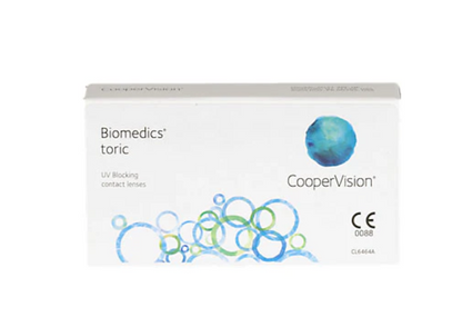 CooperVision Biomedics Toric monthly disposable astigmatism contact lenses