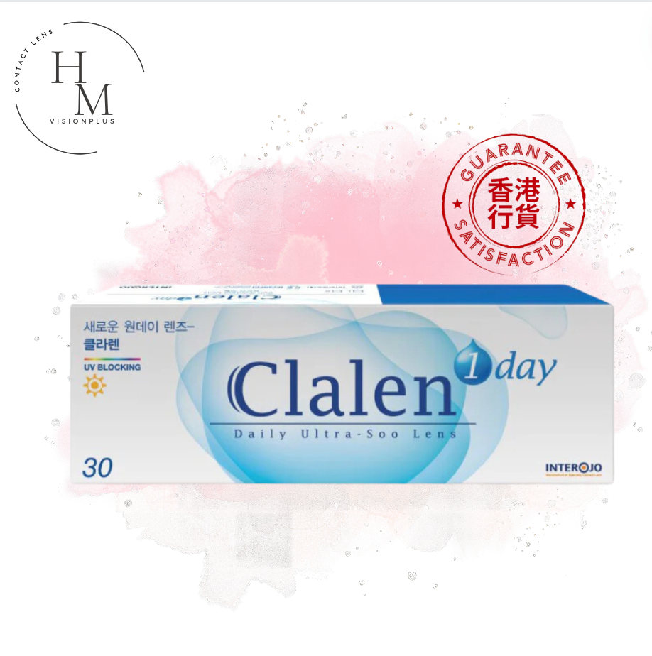 Clalen 1 Day Clean Daily Disposable Contact Lenses