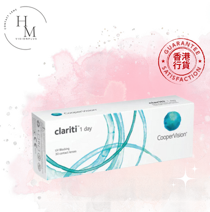 CooperVision Clariti 1 Day disposable contact lenses