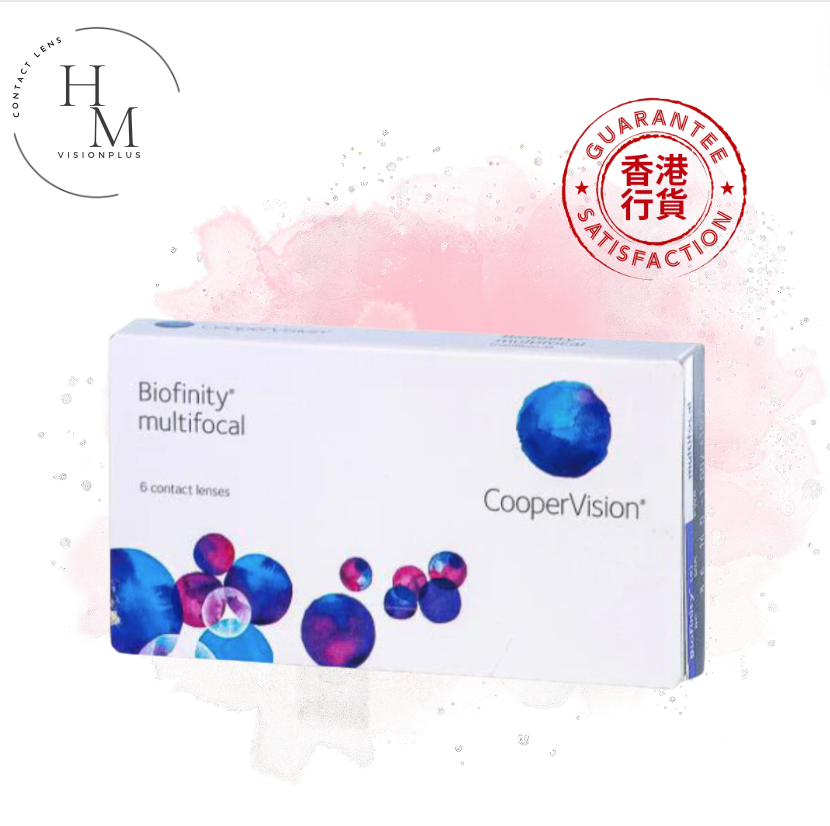 CooperVision BIOFINITY MULTIFOCAL monthly progressive multifocal silicone hydrogel presbyopic contact lenses