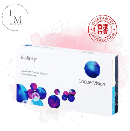CooperVision BIOFINITY 月拋矽水凝膠隱形眼鏡
