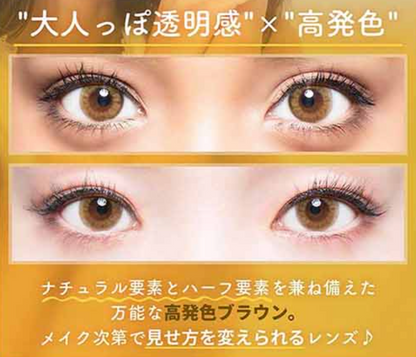 COLORS1DAY - NATURAL RING BROWN - 日拋隱形眼鏡 / 10片